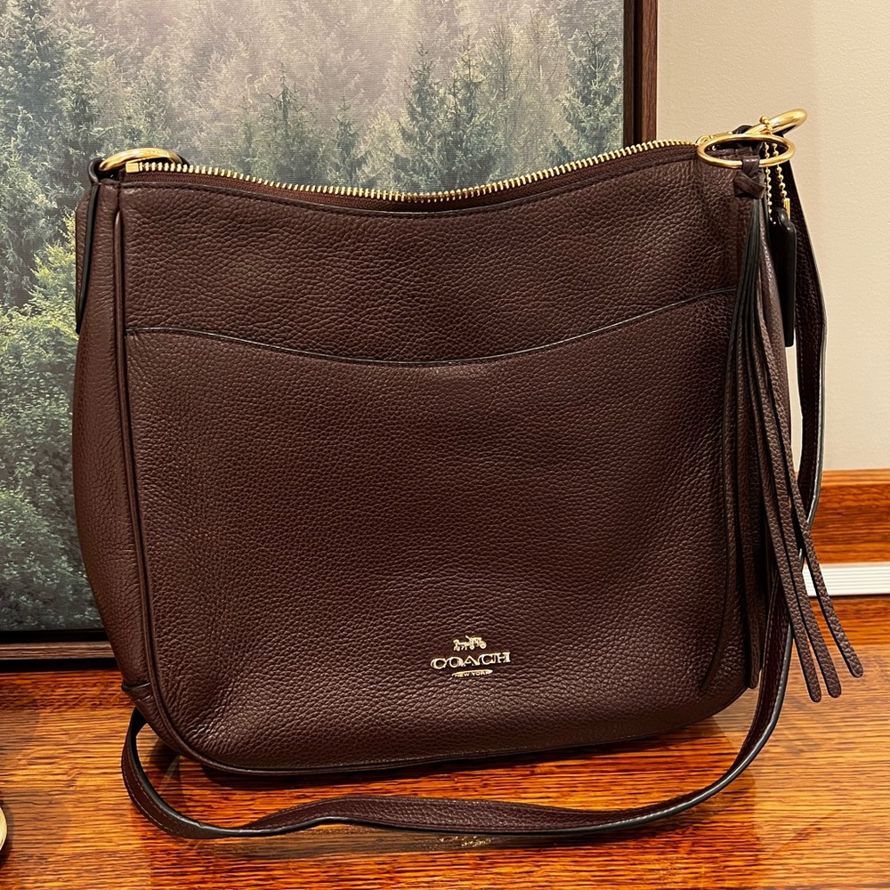 Coach Leather Crossbody Bag